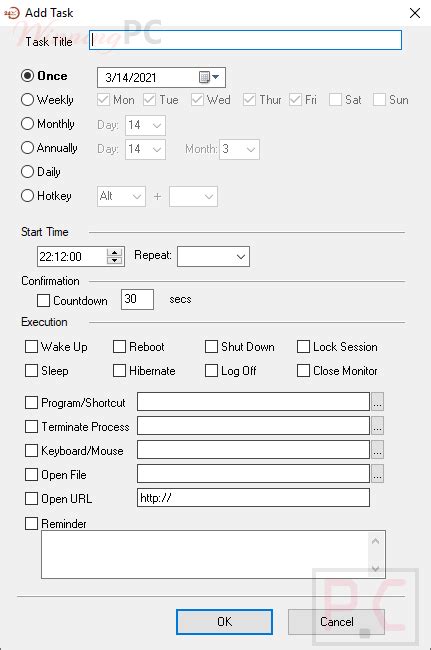 PC AutoTimer 3.0.1.0 Download